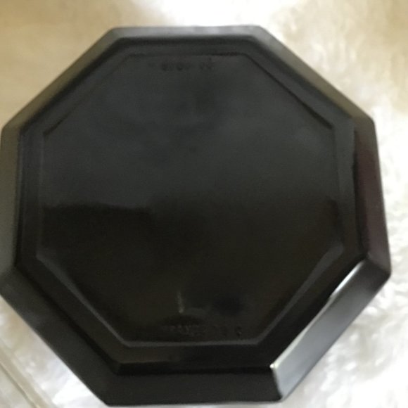 Octime Black Glass Bowl with Clear Glass Lid - Picture 5 of 6